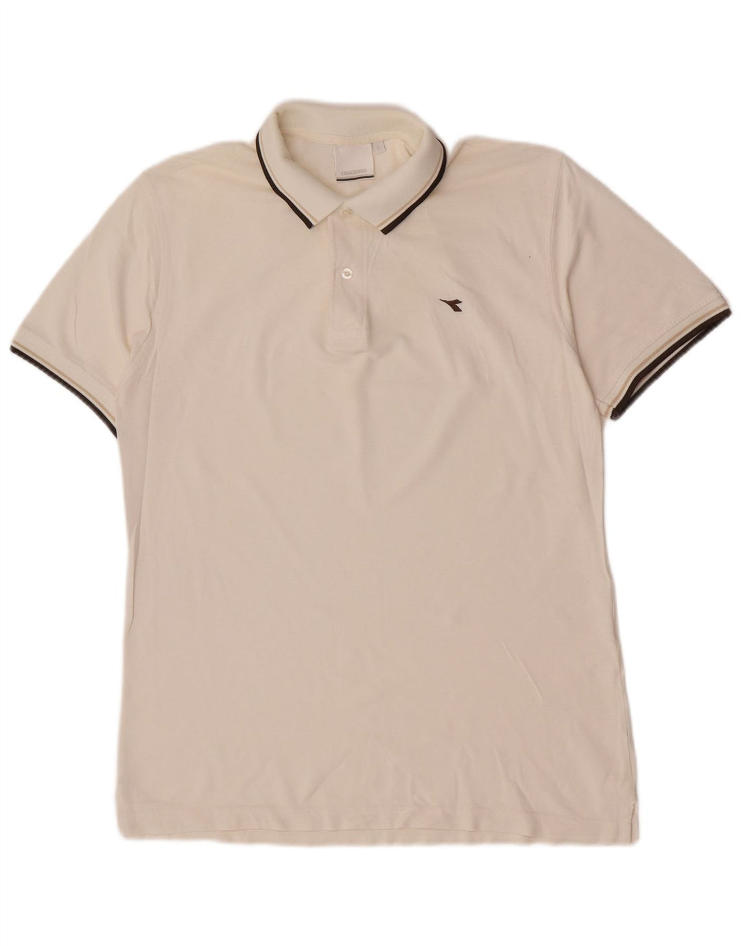 Męska koszulka polo Diadora, duża, biała
