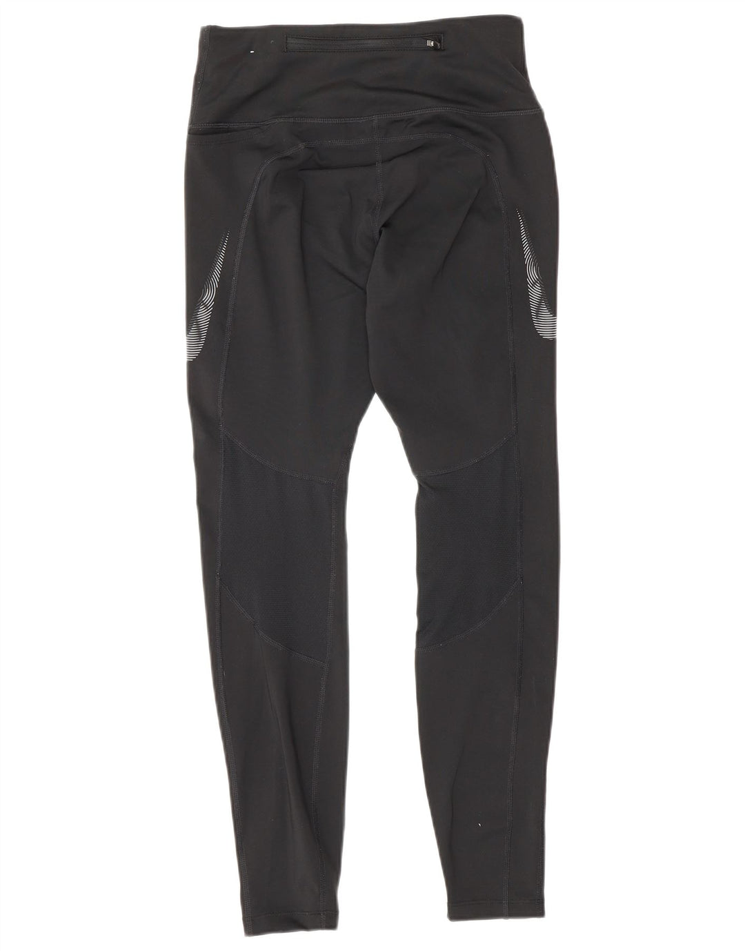 Damskie legginsy Nike Dri Fit UK 8, mały, czarny, poliestrowy blok kolorów