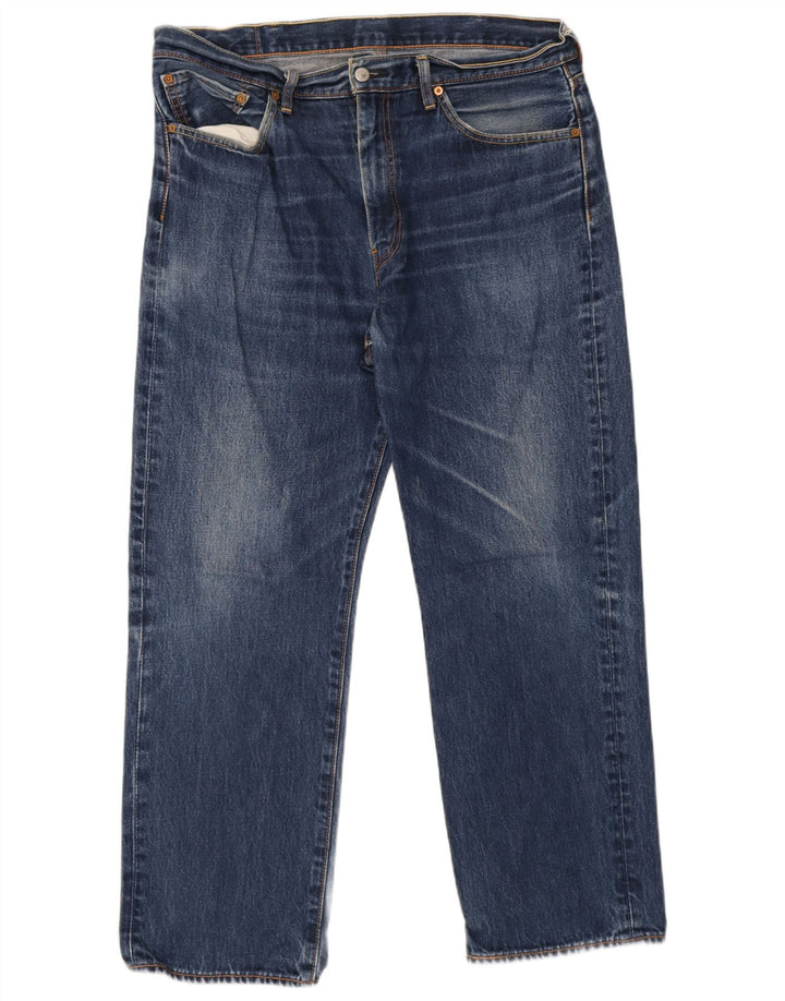 Męskie jeansy Levi's 751 Straight W38 L30 Niebieskie