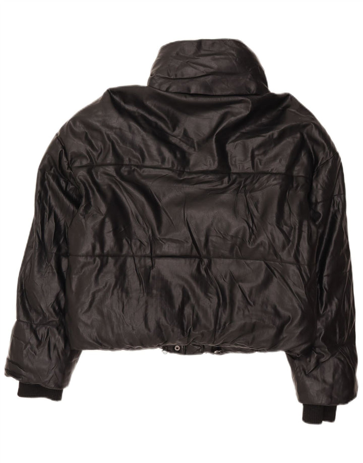 Damska kurtka oversize Zara z wyściełaną wkładką UK 6 XS, czarna
