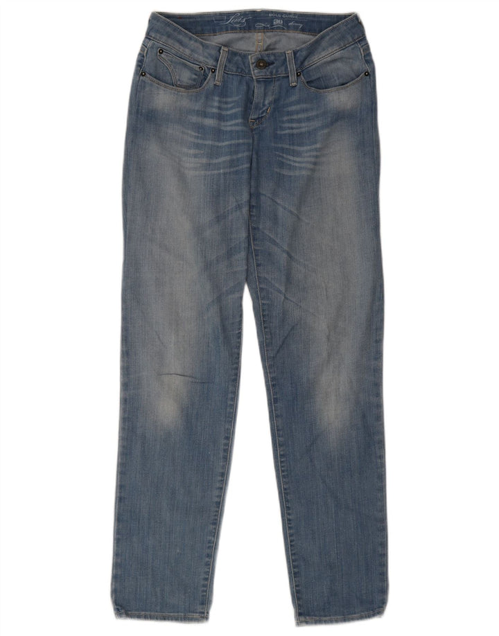 Damskie jeansy Levi's Bold Curve Skinny W30 L31 Niebieska bawełna