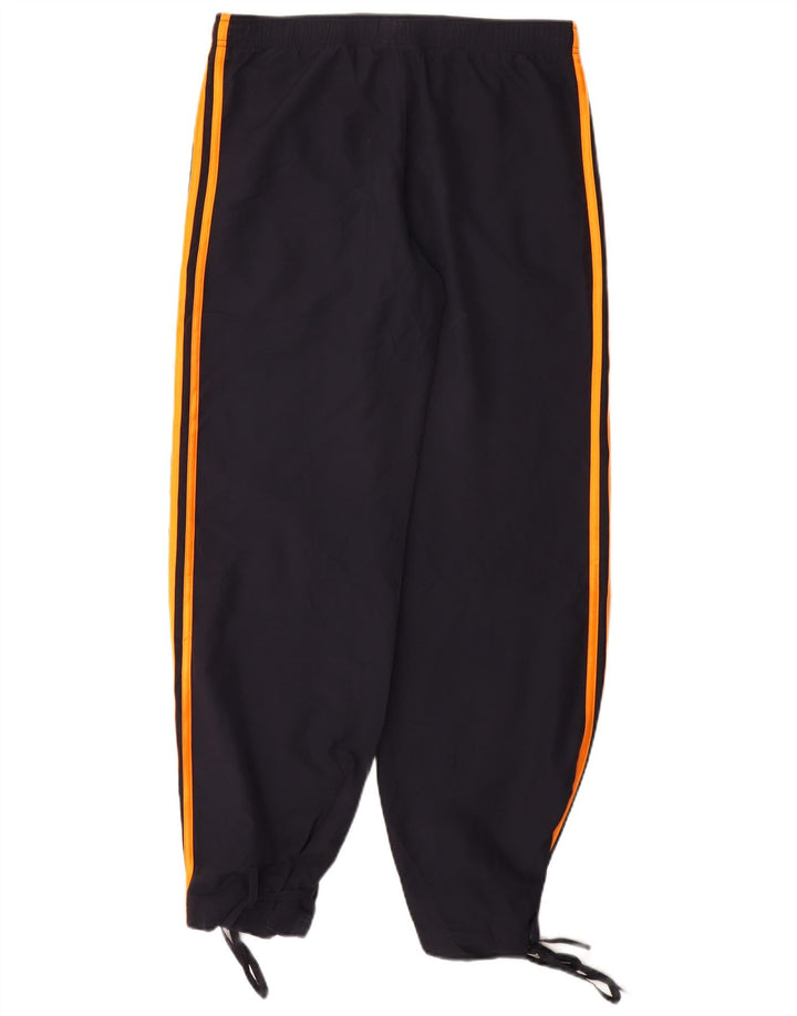 Damskie spodnie dresowe ADIDAS Joggers UK 10, małe, granatowe, poliestrowe