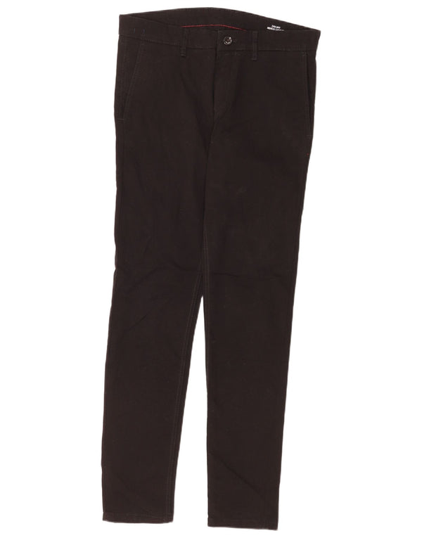 Męskie spodnie chino Zara EU 40 Medium W31 L30 Czarna bawełna