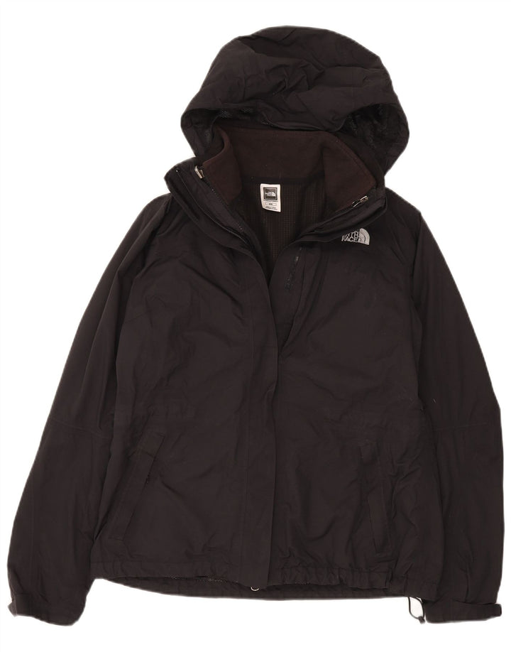 Damska kurtka wiatrówka z kapturem The North Face UK 12, średnia czarna