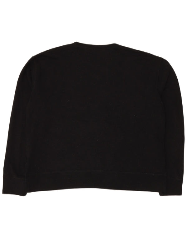 Damska bluza z grafiką Polo Ralph Lauren Jumper UK 16, duża czarna