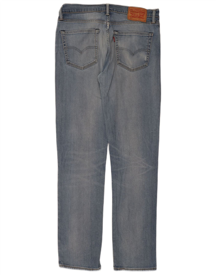 Męskie jeansy Levi's 511 Slim W33 L34 Niebieska bawełna