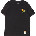 Męski T-shirt z grafiką Nike, duży, czarny, bawełniany