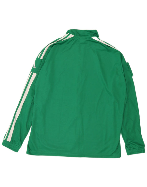 Adidas Męska bluza dresowa Aeroready Graphic 2XL Zielony poliester