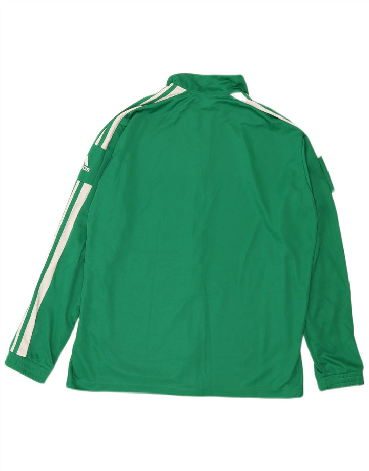 Adidas Męska bluza dresowa Aeroready Graphic 2XL Zielony poliester