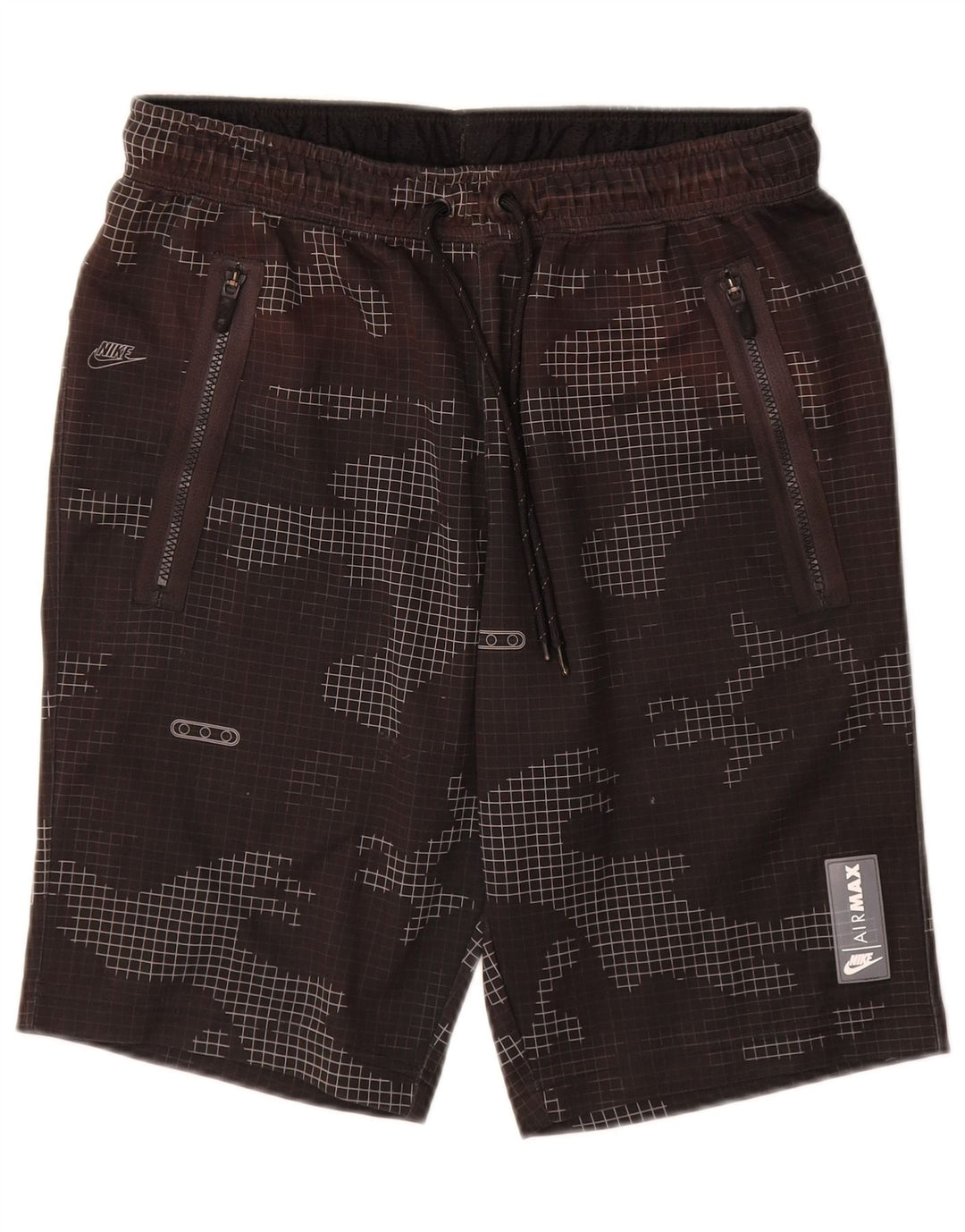Męskie spodenki sportowe Nike Medium W32 L10 Czarny poliester w kamuflażu
