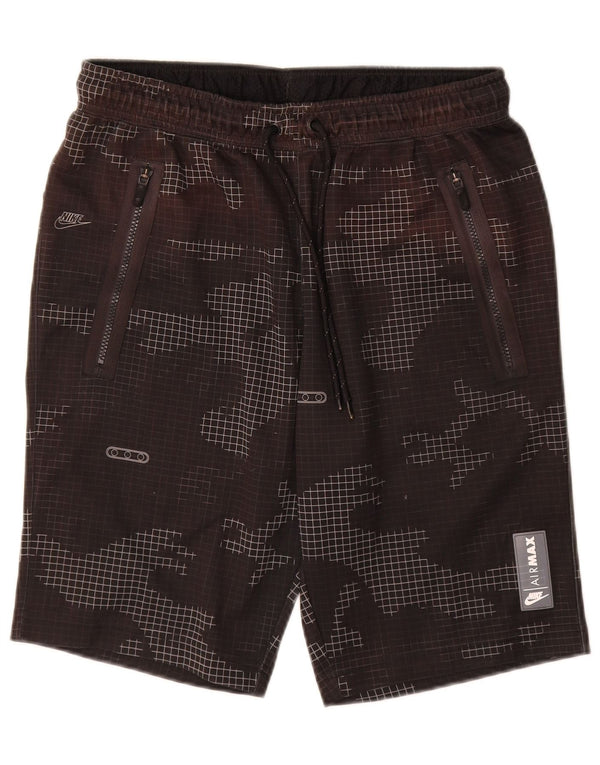 Męskie spodenki sportowe Nike Medium W32 L10 Czarny poliester w kamuflażu
