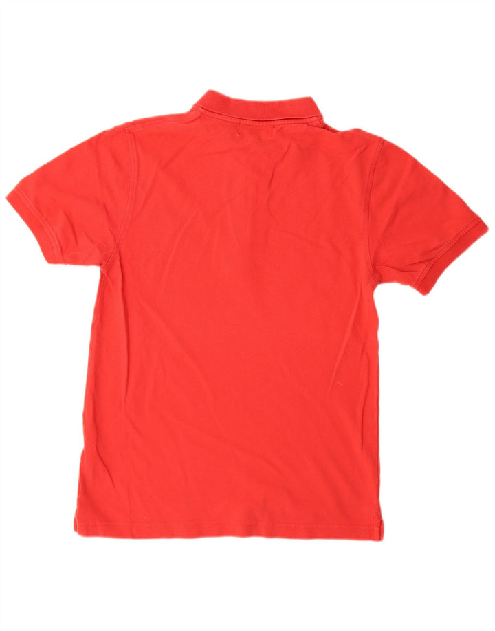 Męska koszulka polo Lyle & Scott, średnia czerwona, bawełniana