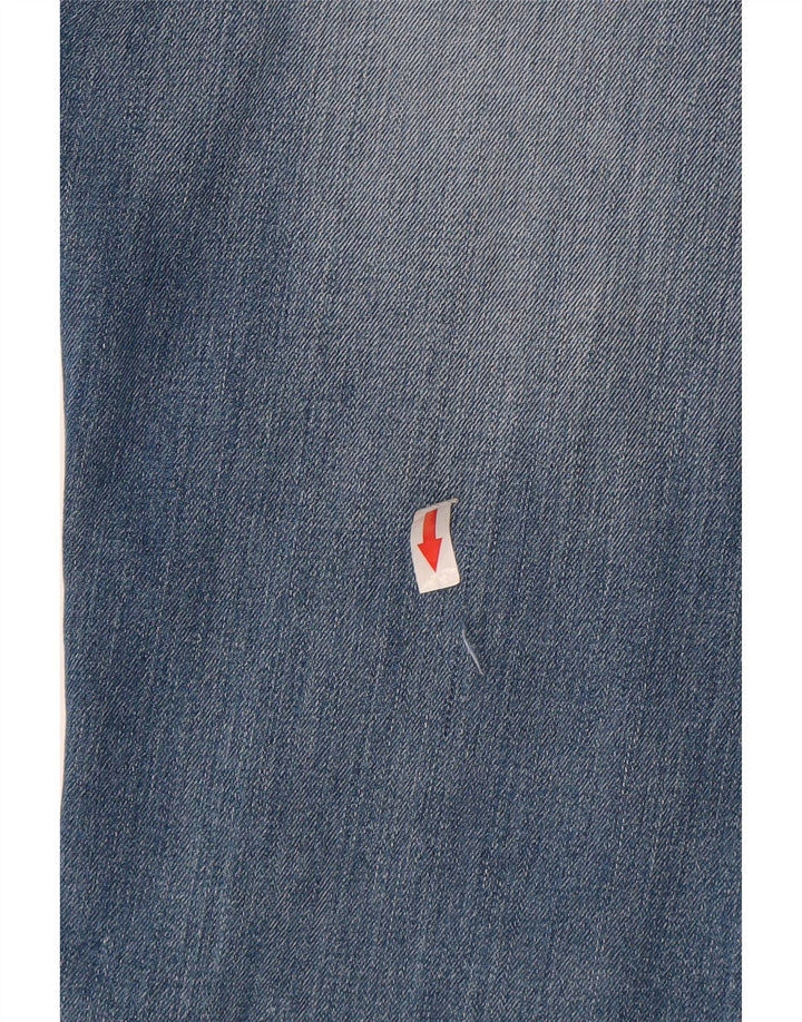 Męskie jeansy Bootcut LEVI'S 527 W30 L32 Niebieska bawełna