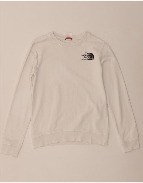 Chłopięca bluza z grafiką The North Face 14-15 lat XL, biała, bawełniana
