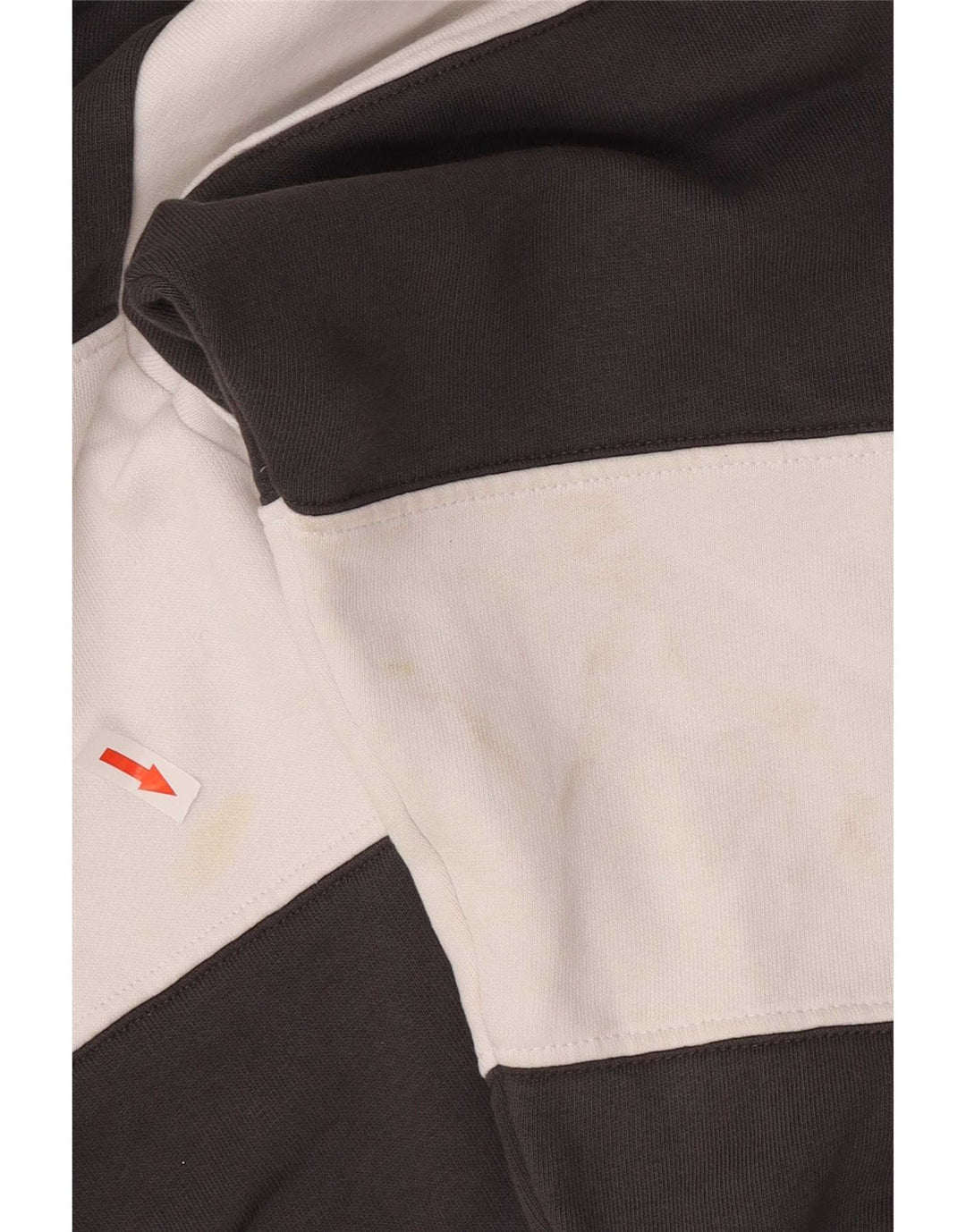 Damska bluza oversize typu Crop firmy Levi's UK 14, średnie czarne paski