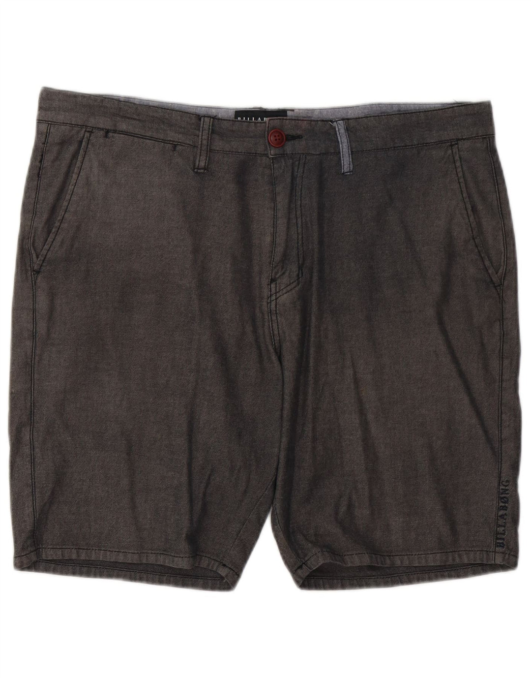 Męskie spodenki Chino Billabong W36, duże, szare, bawełniane