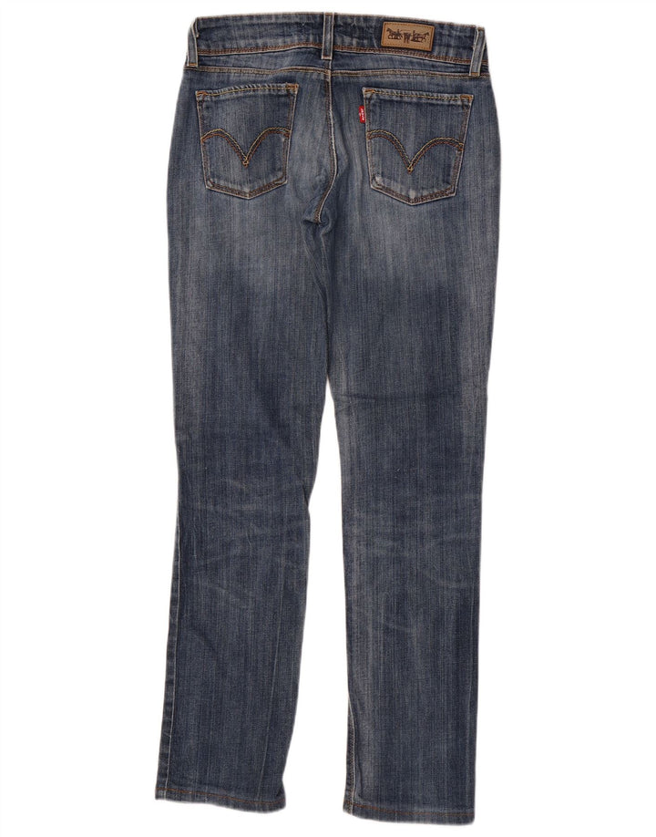 Damskie jeansy Levi's 571 Slim W29 L30 Niebieskie bawełniane