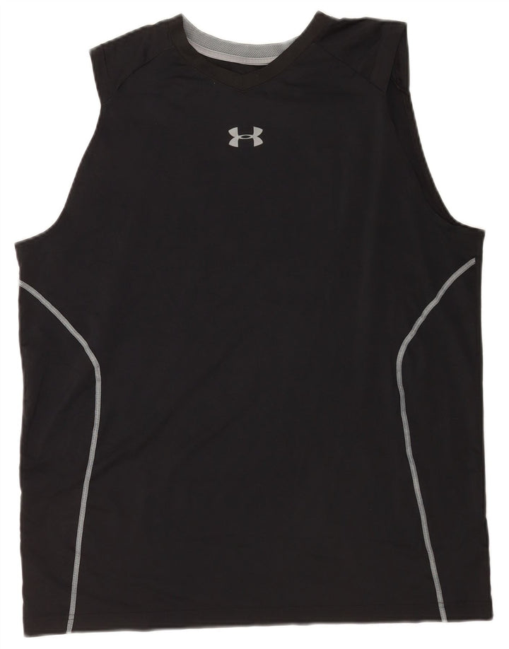 Męska kamizelka Under Armour XL, czarny poliester