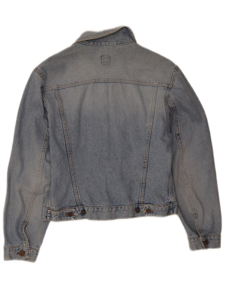 Damska kurtka jeansowa Guess UK 14, duża, niebieska, bawełniana