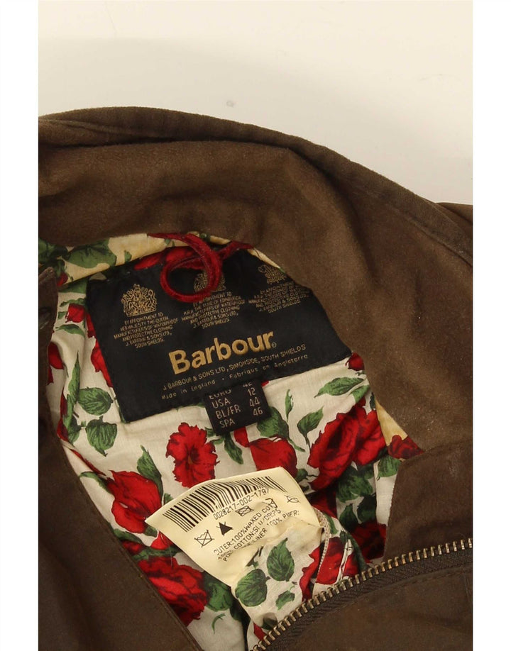 Kurtka damska Barbour z woskowanej bawełny UK 16, duża khaki