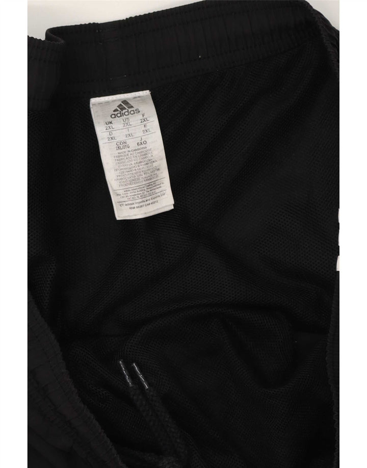 Męskie spodenki sportowe Adidas 2XL Czarny poliester