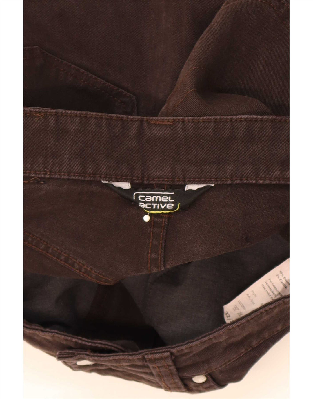 Camel Active Męskie zwężane dżinsy W31 L31 Brązowa bawełna