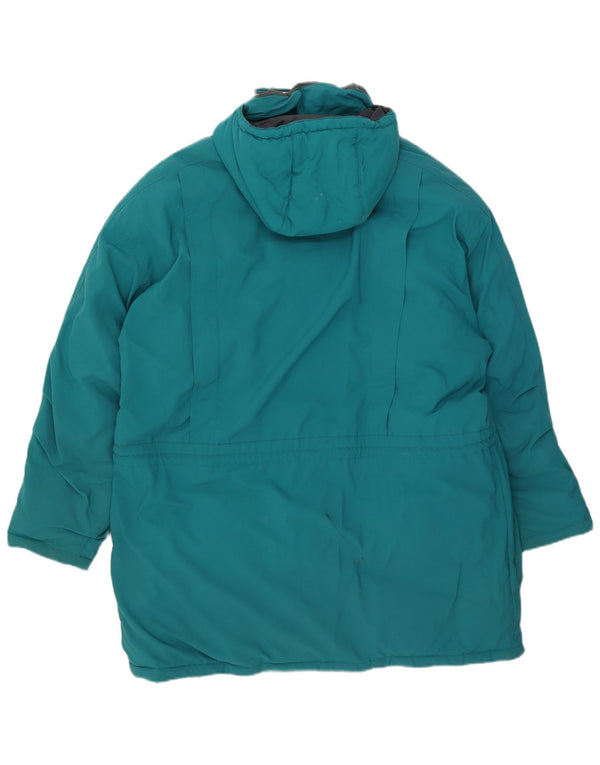 Męski wiatrówka z kapturem Valmeline UK 42 XL Niebieski nylon