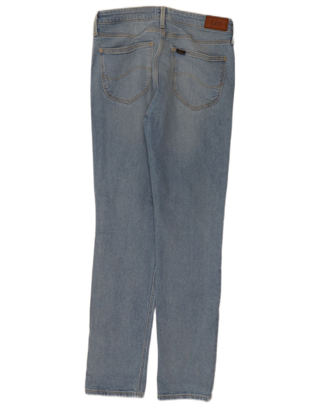 Damskie jeansy Lee Elly Slim W27 L31 Niebieskie bawełniane