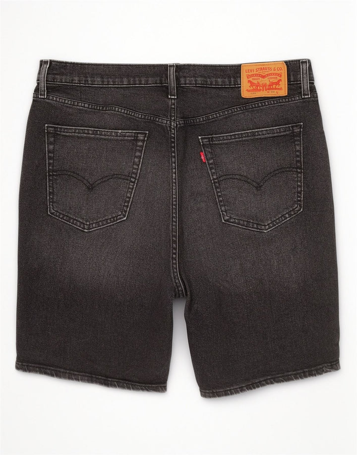 Męskie spodenki jeansowe Levi's 541 W36, duże, czarne, bawełniane