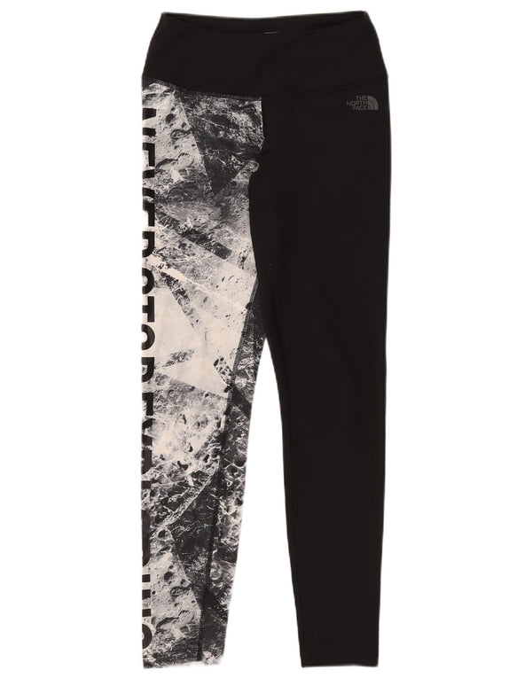 Damskie legginsy The North Face Graphic UK 14 w kolorze średniej czerni