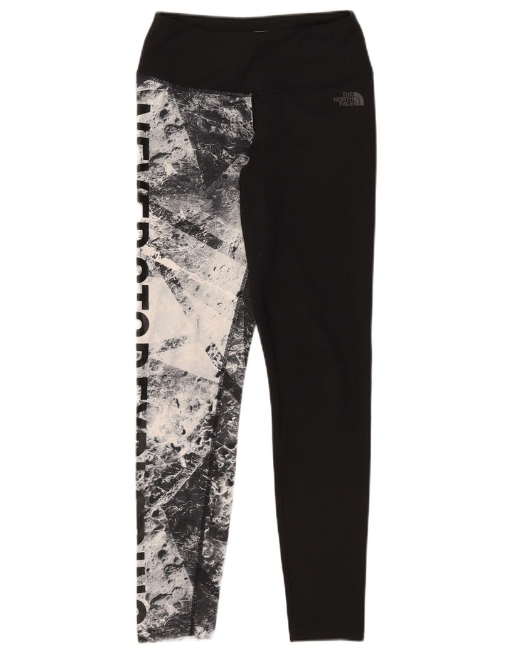 Damskie legginsy The North Face Graphic UK 14 w kolorze średniej czerni