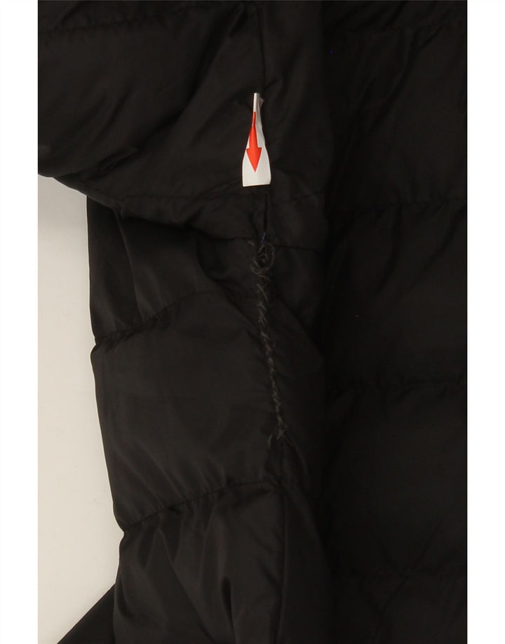 Męska ocieplana kurtka Mountain Warehouse UK 38, średni czarny nylon