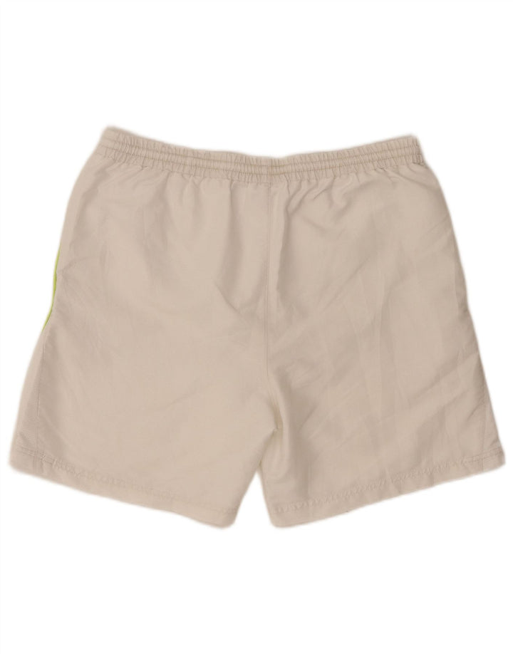 Męskie spodenki sportowe Fila, średni biały poliester