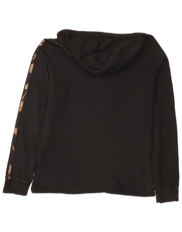 Damska bluza z kapturem Adidas UK 8/10 Mała czarna bawełna