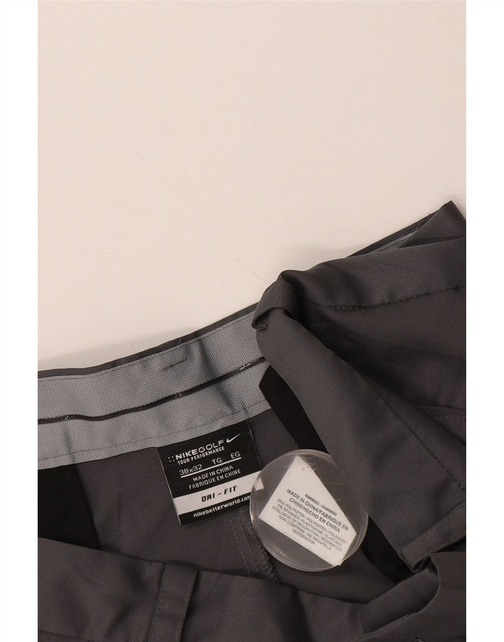 Męskie spodnie chino Nike Dri Fit Pegged W38 L29 Szary poliester