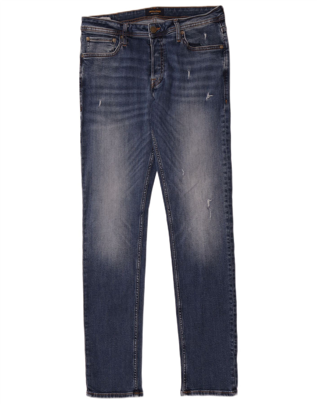 Męskie jeansy typu slim Jack & Jones W32 L34 Niebieskie, bawełniane