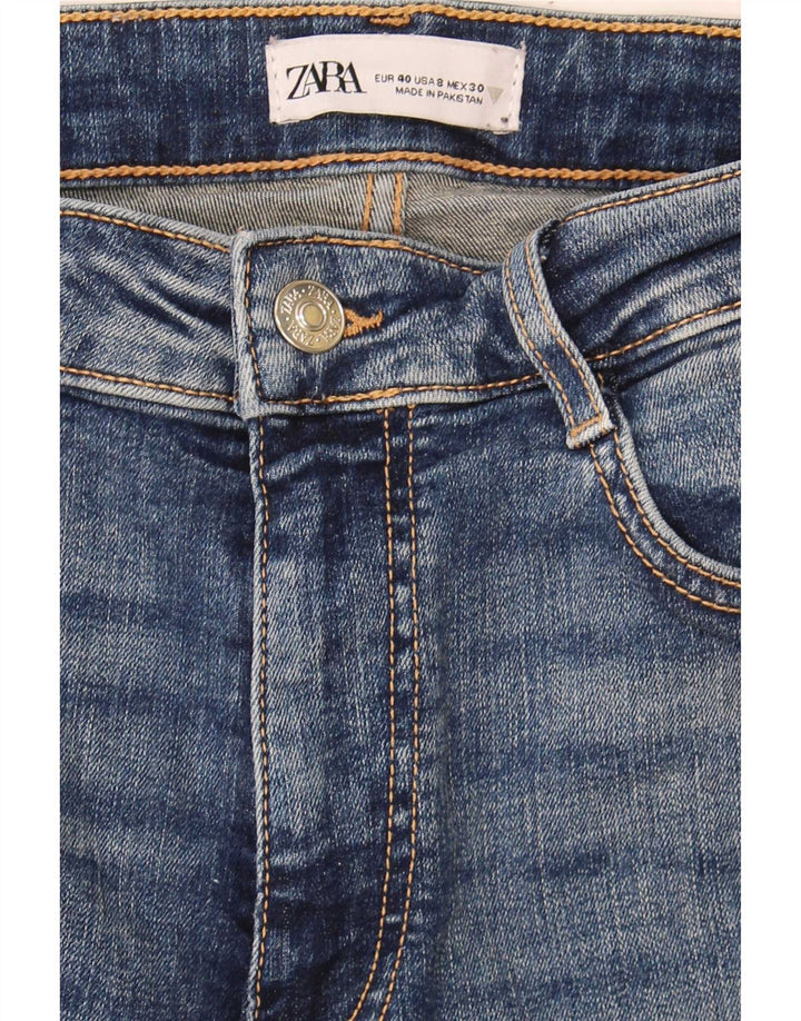 Damskie jeansy skinny Zara EU 40 Medium W30 L28 Niebieskie