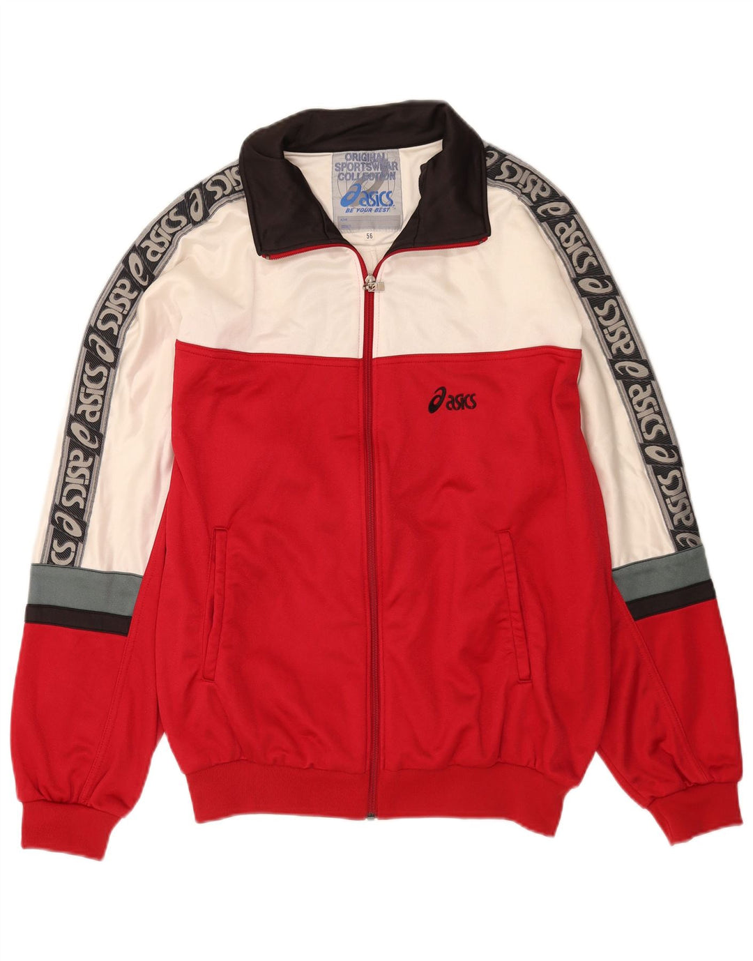 Męska kurtka dresowa Asics Graphic IT 56 XL w kolorze czerwonym