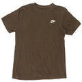 T-shirt męski Nike, średni, bawełniany kolor khaki