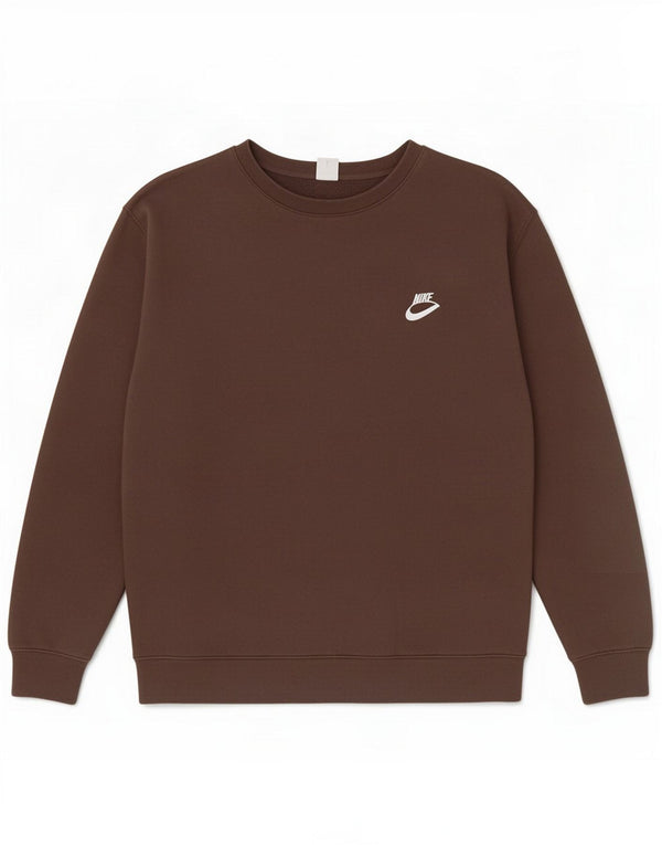 Męska bluza dresowa Nike o luźnym kroju, 3XL, brązowa bawełna