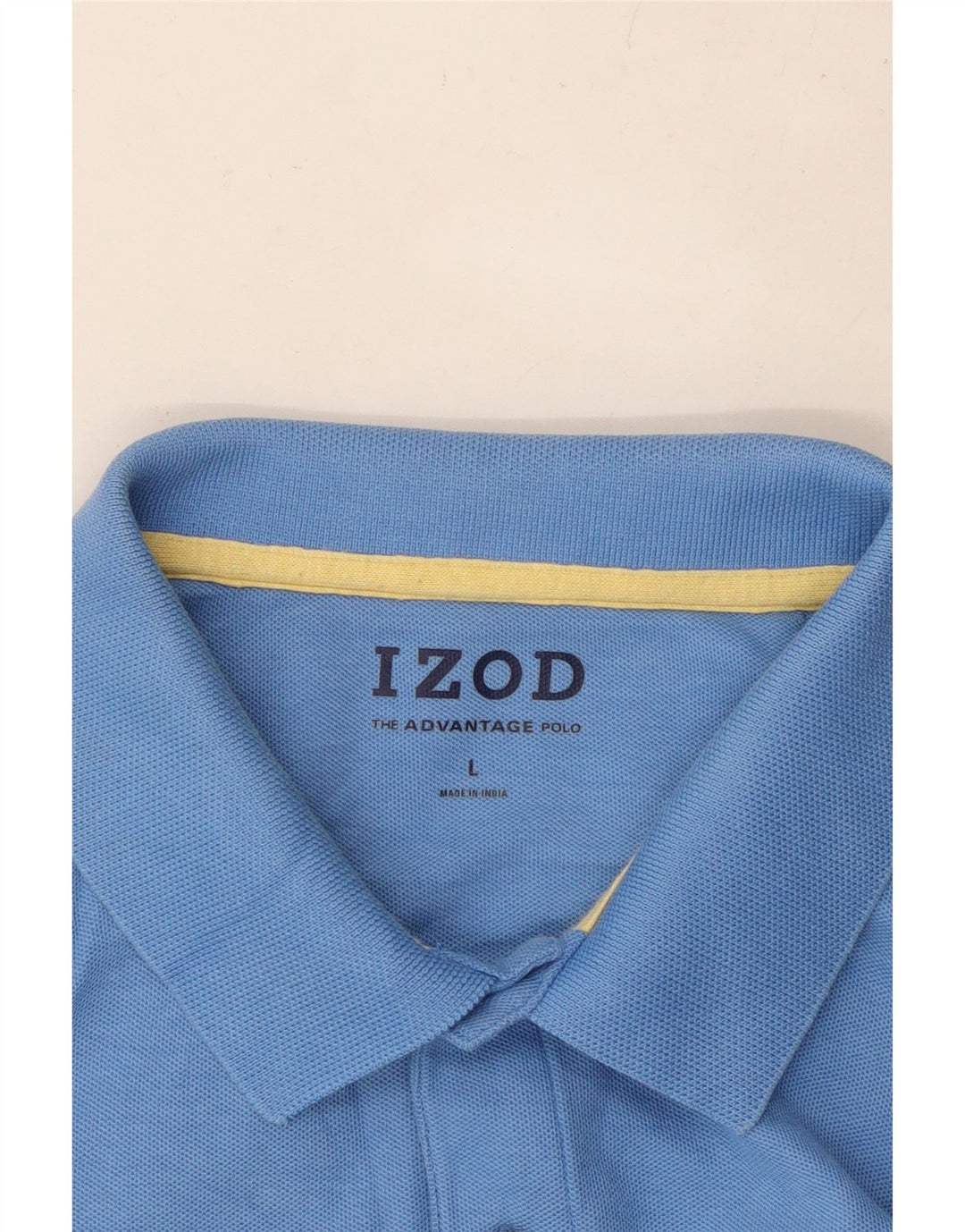 Męska koszulka polo IZOD, duża niebieska