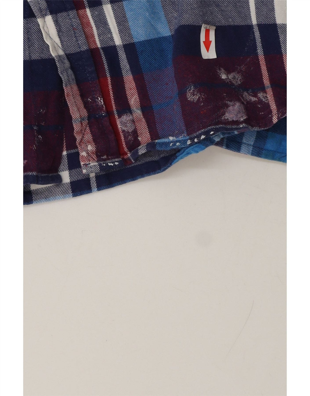 Męska koszula flanelowa z kapturem Quiksilver w dużą wielobarwną kratę