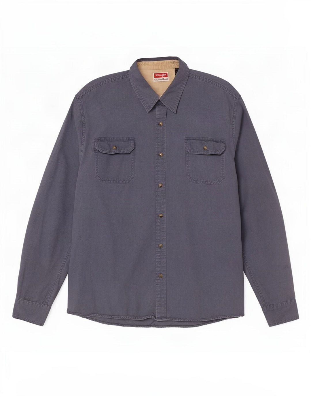Koszula męska Wrangler 2XL, niebieska, bawełniana