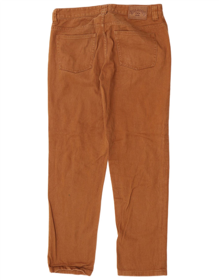 Męskie jeansy Billabong Regular Straight W32 L31 Brązowa bawełna