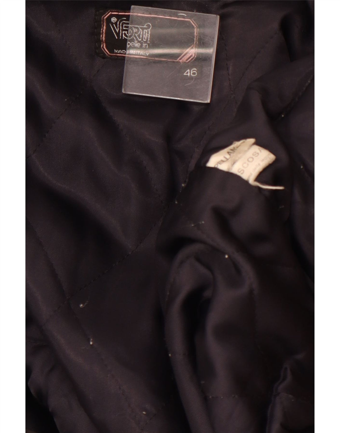 Damska kurtka bomberka VITTORIO FORTI IT 46 duża granatowa wiskoza