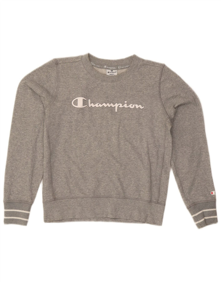 Damska bluza Champion Graphic Jumper UK 10 Small Grey