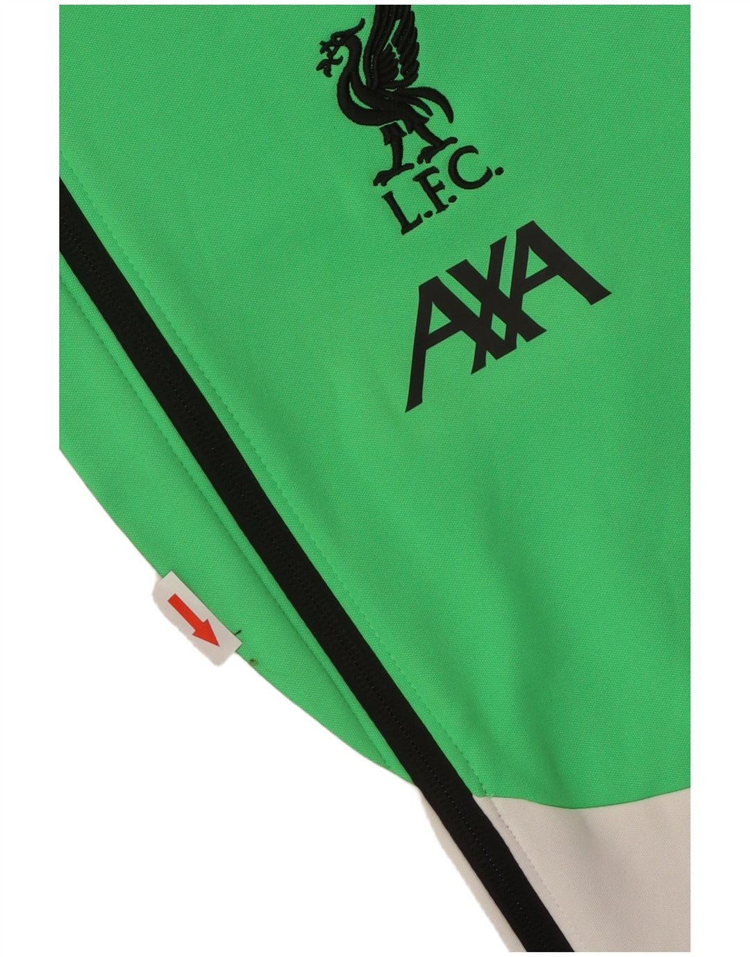 Męska bluza dresowa NIKE Liverpool Slim Fit, duża, biała, z blokami kolorów