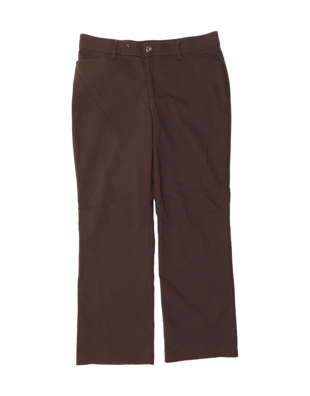LEE Womens Mid Rise Regular Fit Casual Trousers W36 L32 Brown Vintage Lee and Second-Hand Lee from Messina Hembry 