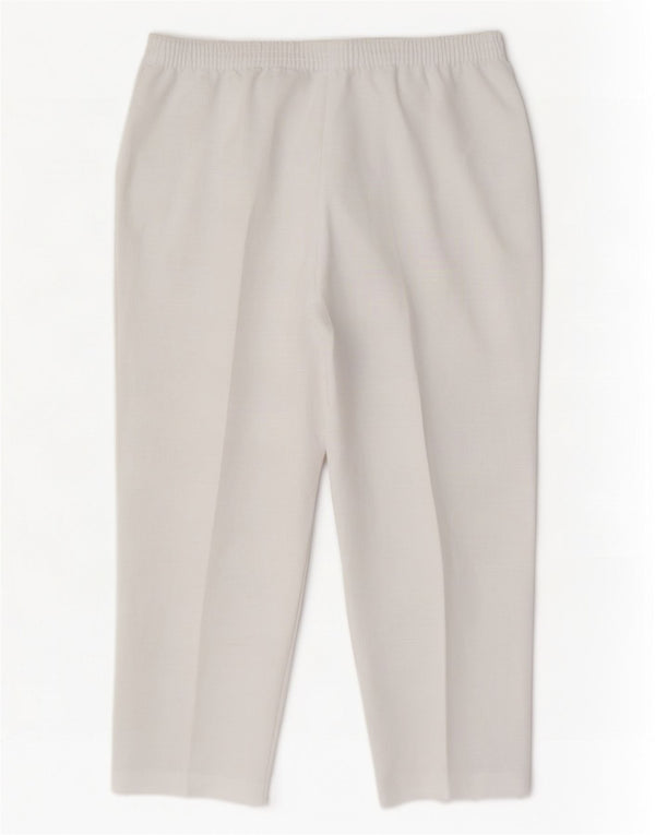 Marks & Spencer Damskie zwężane spodnie Chino UK 18 XL W40 L30 Białe