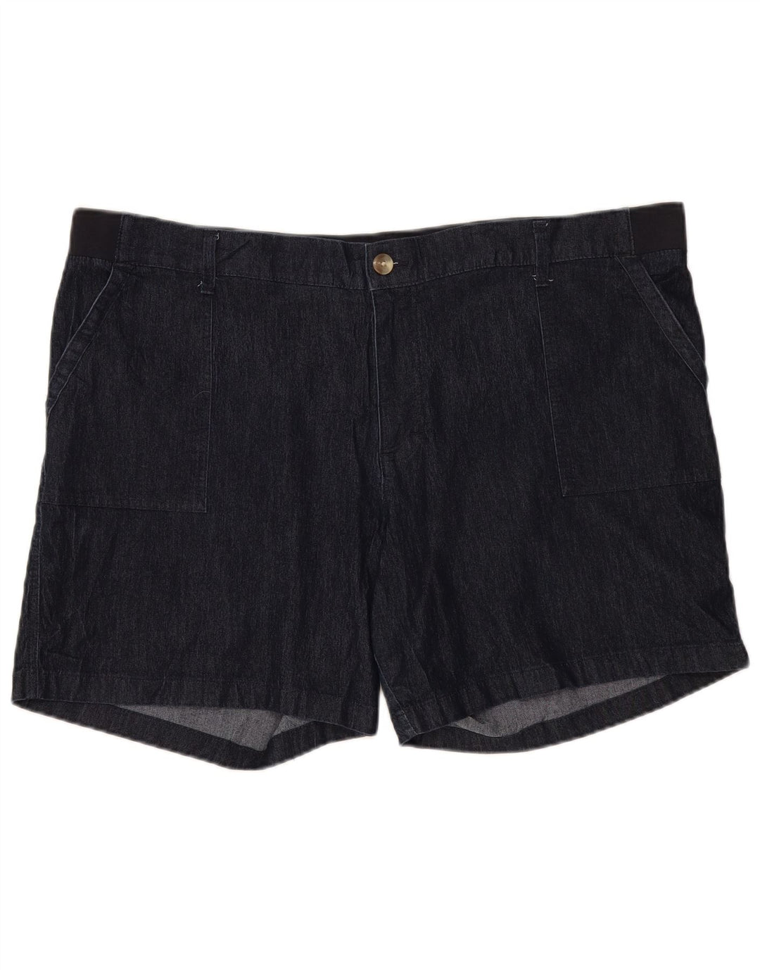 Damskie bermudy Lee ze średnim stanem i regularnym krojem W44 3XL granatowe